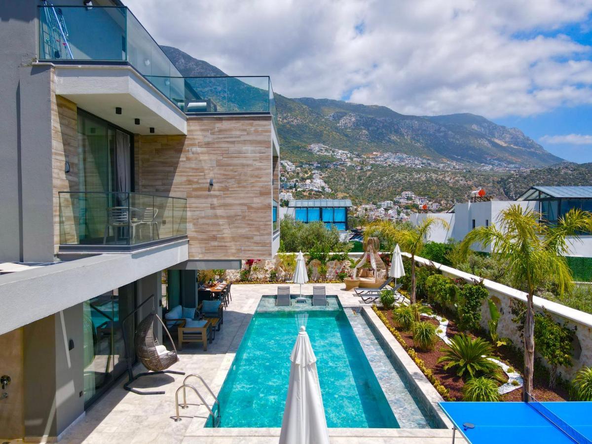 Villa Kazarman, Kalkan'In Kalbinde Denize, Merkeze Ngoại thất bức ảnh