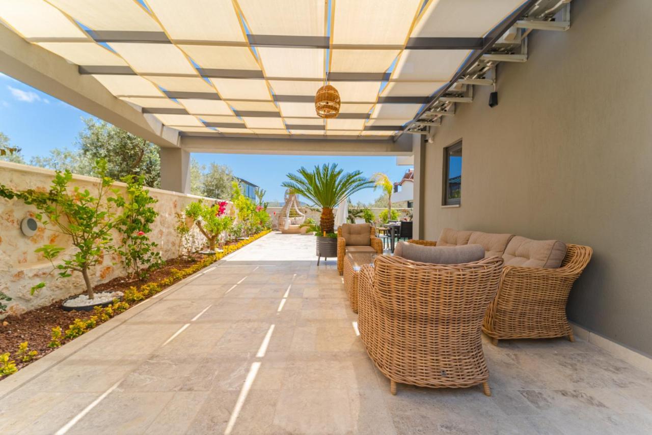 Villa Kazarman, Kalkan'In Kalbinde Denize, Merkeze Ngoại thất bức ảnh