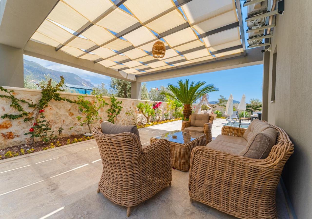 Villa Kazarman, Kalkan'In Kalbinde Denize, Merkeze Ngoại thất bức ảnh