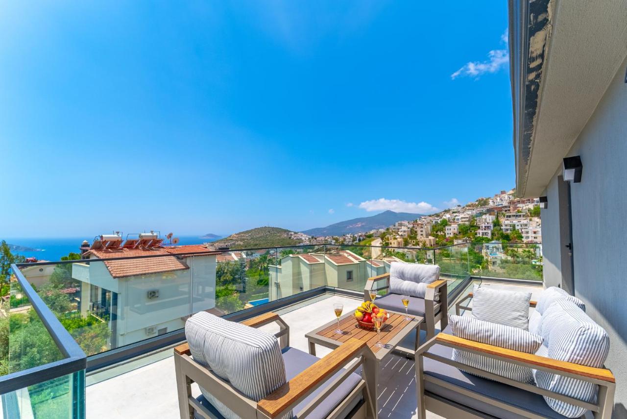 Villa Kazarman, Kalkan'In Kalbinde Denize, Merkeze Ngoại thất bức ảnh