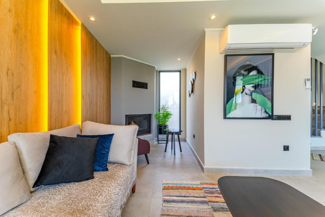 Villa Kazarman, Kalkan'In Kalbinde Denize, Merkeze Ngoại thất bức ảnh