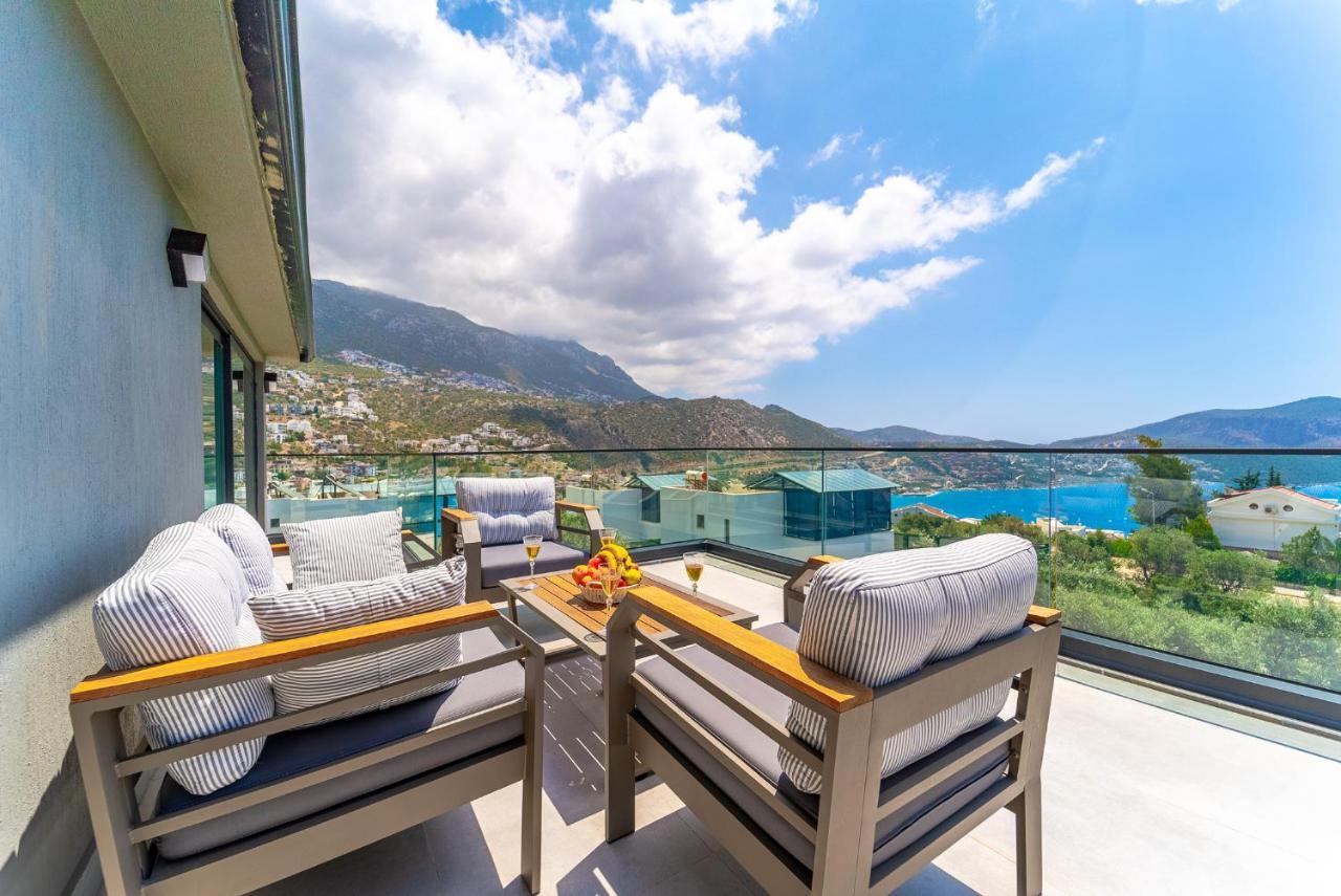 Villa Kazarman, Kalkan'In Kalbinde Denize, Merkeze Ngoại thất bức ảnh