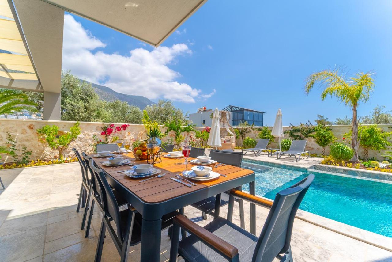 Villa Kazarman, Kalkan'In Kalbinde Denize, Merkeze Ngoại thất bức ảnh
