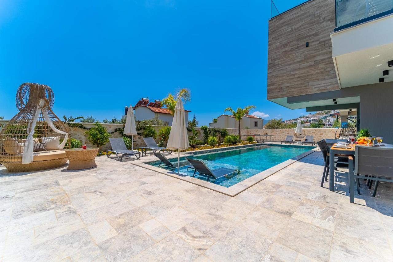 Villa Kazarman, Kalkan'In Kalbinde Denize, Merkeze Ngoại thất bức ảnh