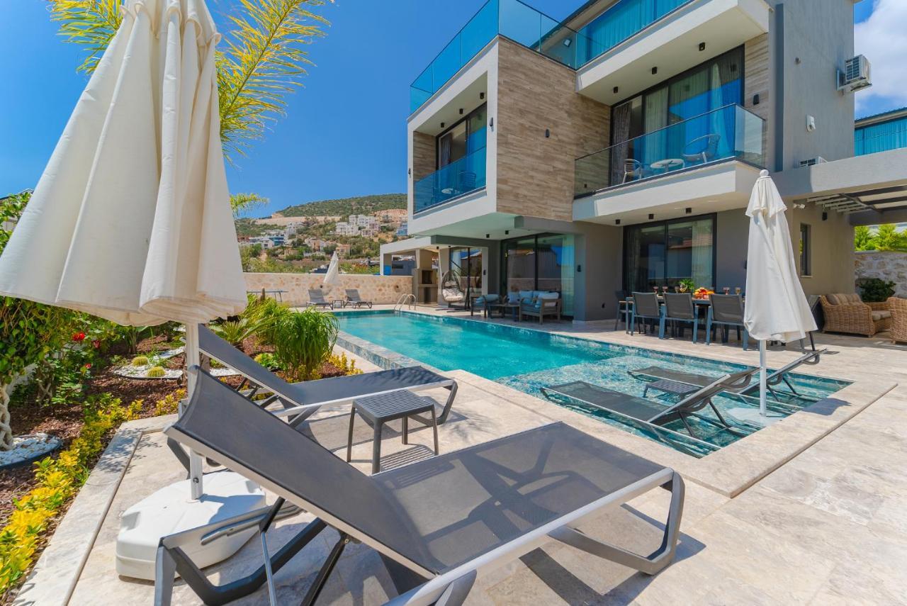 Villa Kazarman, Kalkan'In Kalbinde Denize, Merkeze Ngoại thất bức ảnh