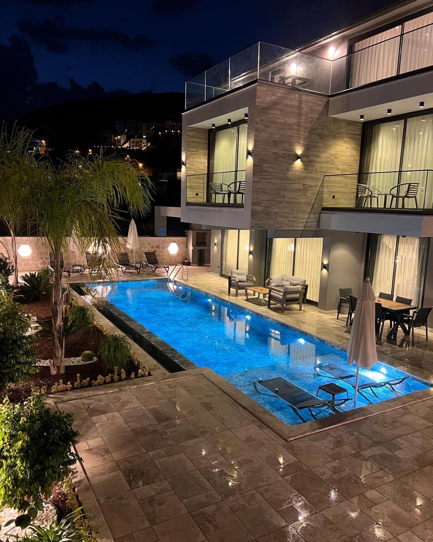 Villa Kazarman, Kalkan'In Kalbinde Denize, Merkeze Ngoại thất bức ảnh